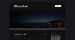 Desktop Screenshot of amommyabroad.com
